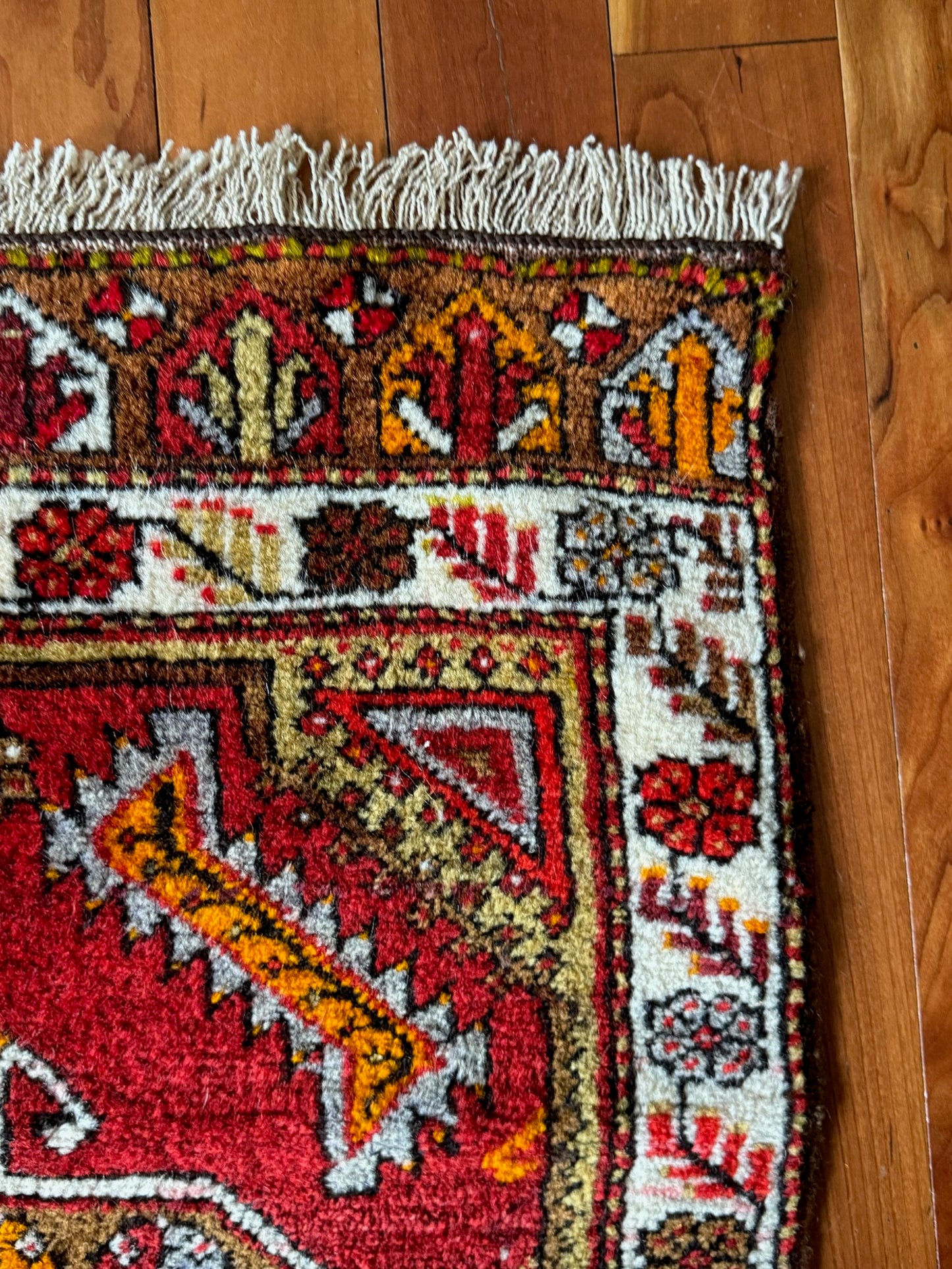 Rare Matching Pair of Kirsehir Anatolian Handwoven Rugs 2